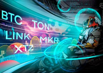 Phạm vi Bitcoin giao dịch khi sự biến động giảm xuống. TON, LINK, MKR và XTZ sẽ theo sau?