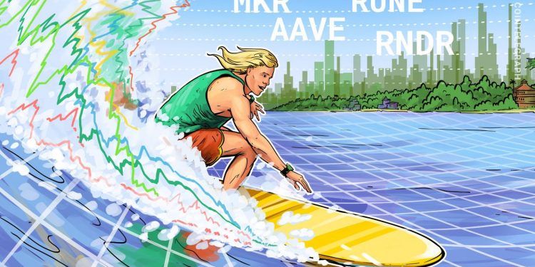 Bitcoin price holds $26K as MKR, AAVE, RUNE and RNDR flash bullish signals