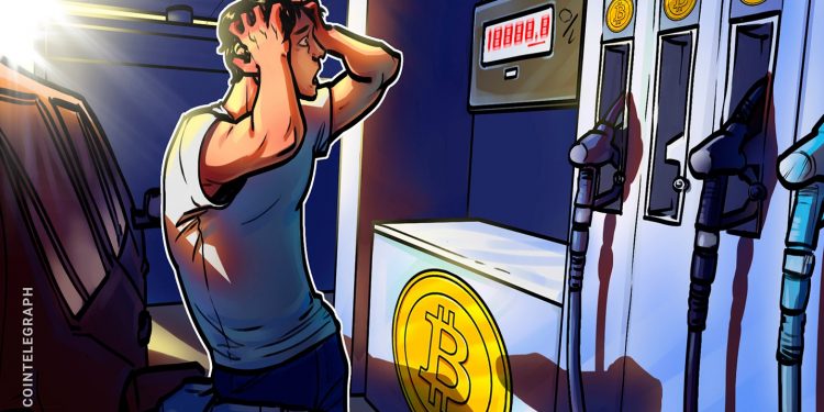 Phí Bitcoin tăng vọt trong sự thổi phồng ETF