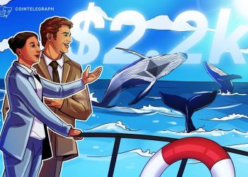ETH có thể thu hồi 2.2K 'phạm vi vĩ mô 'trong bối cảnh tích lũy cá voi ngày càng tăng