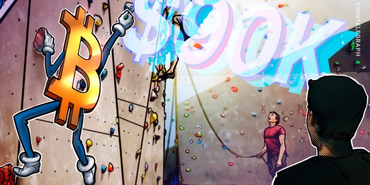 Giá Bitcoin trên bờ vực phá vỡ xu hướng giảm 10 tuần - Liệu BTC có phải là $90K tiếp theo?