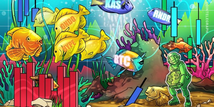 Bitcoin tăng trong bối cảnh lo ngại kinh tế vĩ mô - Có phải HYPE, ONDO, RNDR và KAS tiếp theo không?