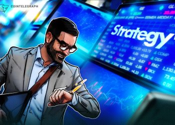 Strategy ends April up 32% in best month since November as Q1 earnings loom