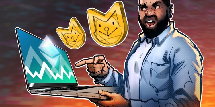 Ether more ‘like a memecoin,’ says trading firm as ETH drops 45% YTD