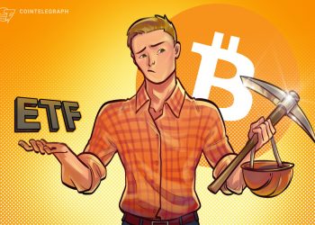 US Bitcoin ETFs bought 6x more than BTC miners produced last week
