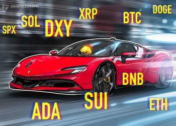 Price predictions 5/5: SPX, DXY, BTC, ETH, XRP, BNB, SOL, DOGE, ADA, SUI