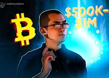 Binance founder CZ says Bitcoin could hit $500K–$1M this cycle