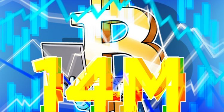 Bitcoin illiquid supply hits 14M BTC as hodlers set bull market record