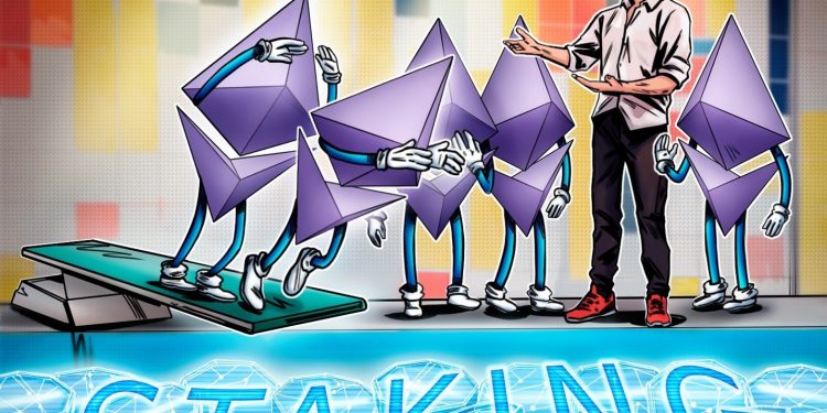 Staked Ether hits record high driven by corporate crypto treasury adoption: Finance Redefined