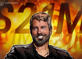 Strategy’s Michael Saylor raises Bitcoin forecast to $21M by 2046