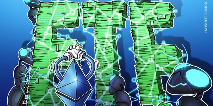 Spot Ether ETFs log $453M in inflows, extend streak to 16 days