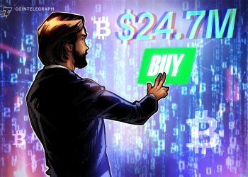 UK’s Smarter Web Company adds $24.7M in Bitcoin, now holds 773 BTC