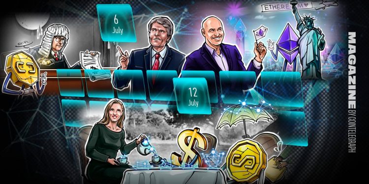 Schiff says sell Bitcoin for silver as $258K target looms: Hodler’s Digest, July 6 – 12