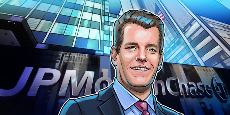 Tyler Winklevoss claims JPMorgan blocked Gemini over public criticism