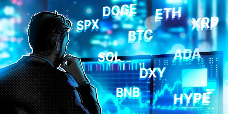 Price predictions 7/28: SPX, DXY, BTC, ETH, XRP, BNB, SOL, DOGE, ADA, HYPE
