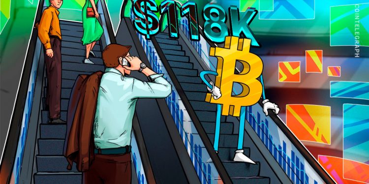 Bitcoin slides below $117.5K amid warnings further BTC price drops next