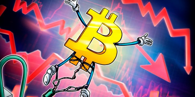 Bitcoin price dips to lowest since July 8 as liquidations pass $530M