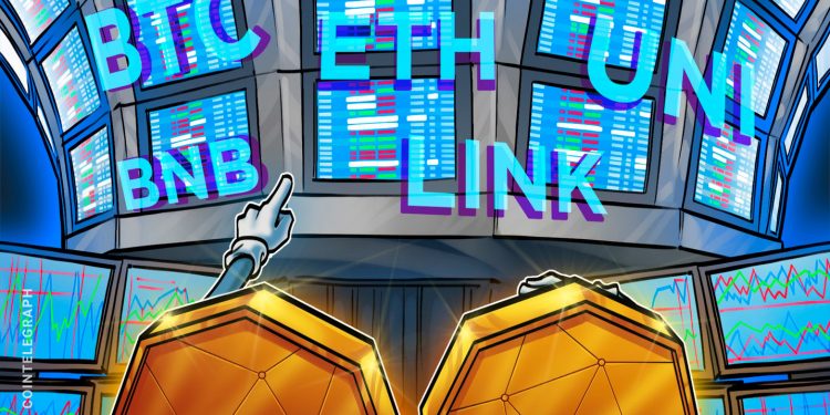 Bitcoin holds $118K while ETH, BNB, LINK, UNI aim to extend the altcoin rally