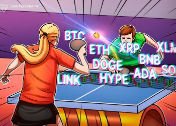 Price predictions 8/15: BTC, ETH, XRP, BNB, SOL, DOGE, ADA, LINK, HYPE, XLM