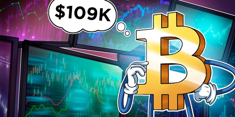 Bitcoin falls under $109K as traders brace for Friday’s $22B BTC options expiry