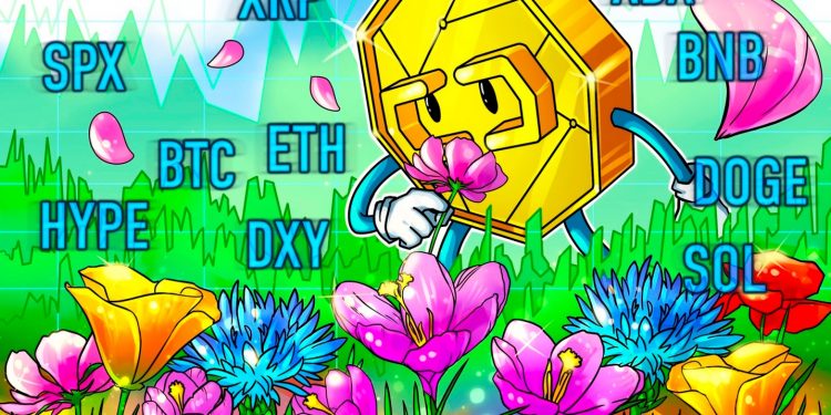 Price predictions 9/22: SPX, DXY, BTC, ETH, XRP, BNB, SOL, DOGE, ADA, HYPE