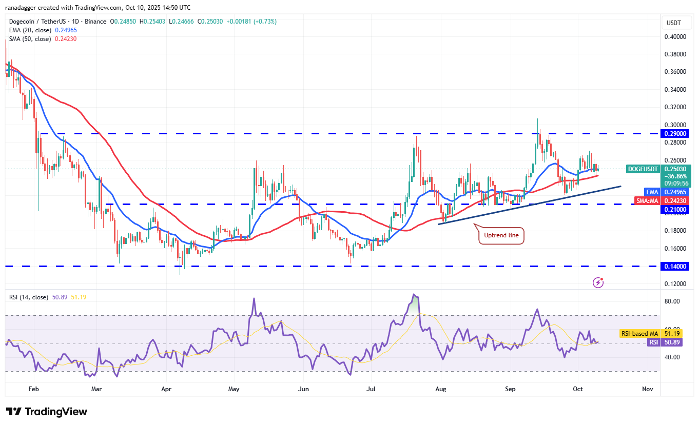 0199cf23-8ee0-7d84-951a-4e7a6f751573 Dogecoin, Cryptocurrencies, Bitcoin Price, XRP, Markets, Cryptocurrency Exchange, Cardano, Price Analysis, Binance Coin, Chainlink, Market Analysis, Ether Price, Solana, SUI