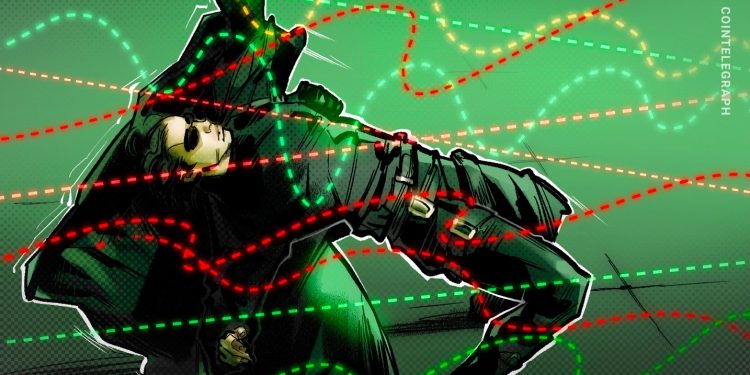 High-leverage crypto trader James Wynn liquidated again, this time for $4.8M