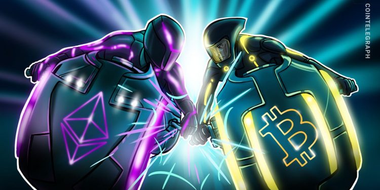 Bitcoin, Ethereum now operate in ‘different monetary’ universes: Data