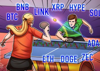Price predictions 11/7: BTC, ETH, BNB, XRP, SOL, DOGE, ADA, HYPE, LINK, ZEC