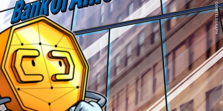 Bank of America backs 1%–4% crypto allocation, opens door to Bitcoin ETFs