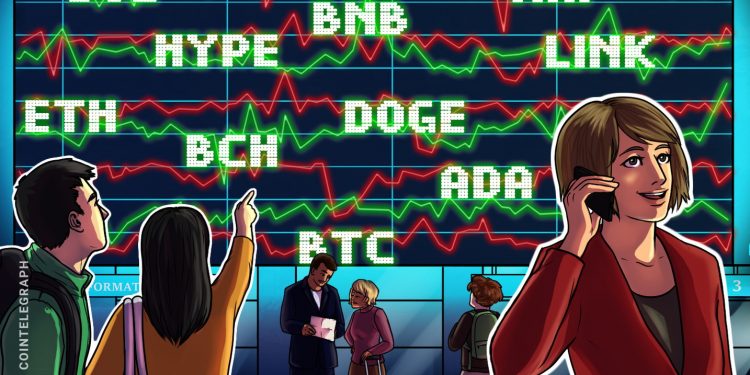 Price predictions 12/10: BTC, ETH, XRP, BNB, SOL, DOGE, ADA, BCH, LINK, HYPE