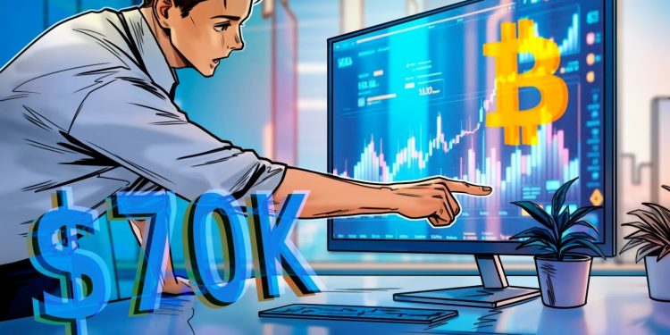 Bitcoin $70K flush would reset cycle, not confirm new bear market: Analyst
